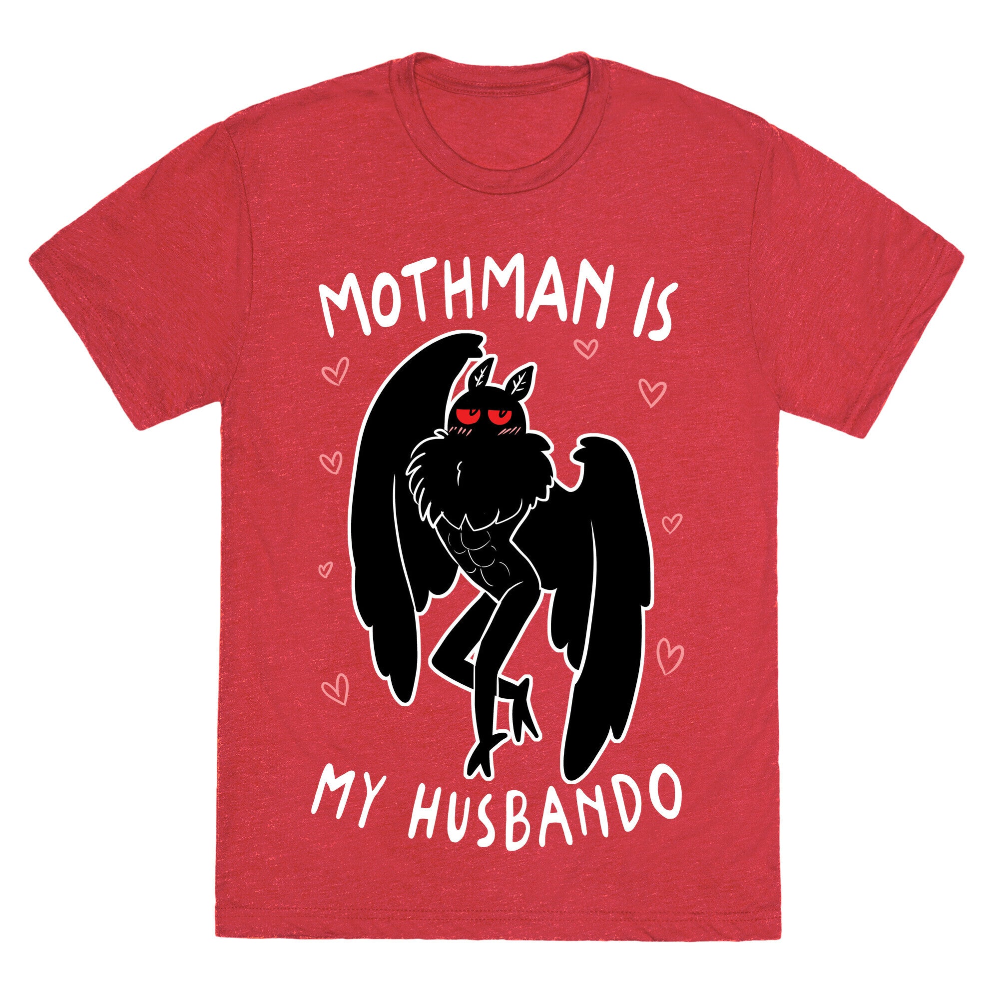 Mothman Is My Husbando Unisex Triblend Tee